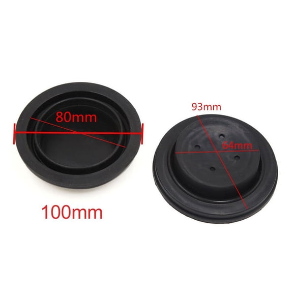 2Pcs Retrofit Rubber Housing Re-seal Seal Cap Dust Cover for LED HID Headlight