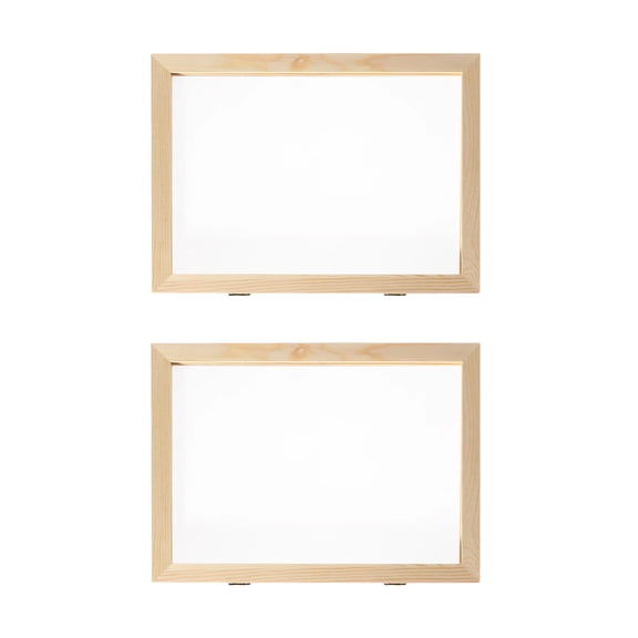 2Pcs Reusable Paper Making Frame Screen Handcraft Tool for Handmade Stationery Recycled Art Projects and Crafts