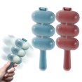 thumbnail image 1 of 2Pcs Rice Ball Mold,Rice Ball Maker Mold Shake Lunch Maker Mould Shaker Ball Kitchen Tools Home DIY Making Kit Sushi Plates, DIY Sushi Shake Rice Ball Shaped Molds(A+B), 1 of 8