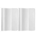 thumbnail image 1 of 2Pcs Rigid Print Protectors, Hard Clear Plastic Sleeves for Paper, Heavy Duty Waterproof Photo Sheet Protectors,Plastic Document Holder for Birth Certificate, Document Holder, Poster, Magazine(blue), 1 of 3