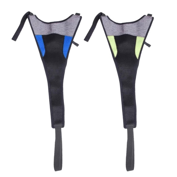 2Pcs Road Bike Trainer Sweat Cover Stationary Net Belt Protectors