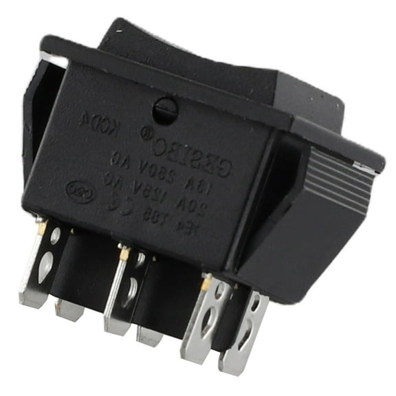 2Pcs Rocker Switch On Off 6 Pin With Led 4 16A 250V 220V T85 20A Small 6Pin 4Pin Light For 2 Position 220 230V Lamp 10A Rocket