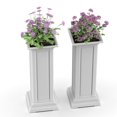 thumbnail image 1 of 2Pcs Roman Columns Wedding Roman Column Pillars Plastic Elegant Greek Column Statue Flower Pot Columns Stand Pedestal Wedding Event Party Decorative, 1 of 6