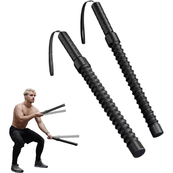 2Pcs Ropeless Battle Ropes,Weighted Battle Ropes for Home Gym, Portable Workout Rope for Strength Building & Low-Impact Cardio, Durable Fitness Equipment for Men Women Core/Arm Muscle Training