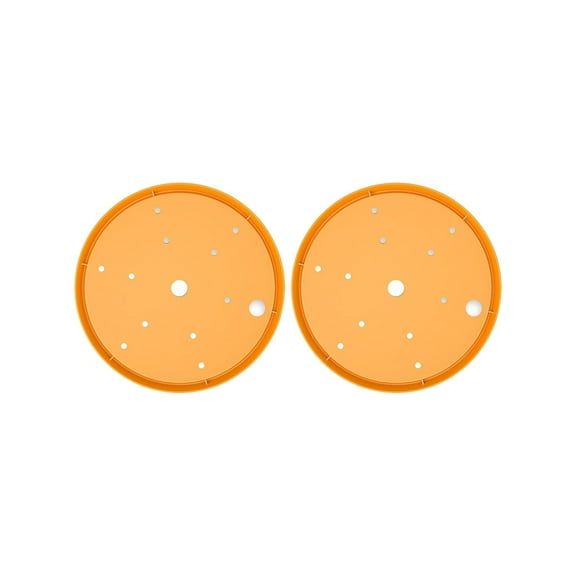 2Pcs Round Planter Insert Flowerpot Filler Insert with Drainage Hole Removable Planter for Indoor Outdoor Gardening