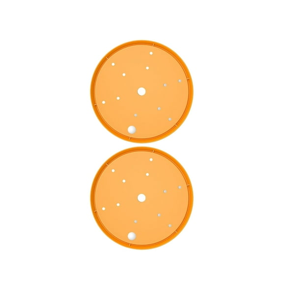 2Pcs Round Planter Insert with Drainage Holes, Removable Pot Liner for Indoor Outdoor Flowerpots Gardening