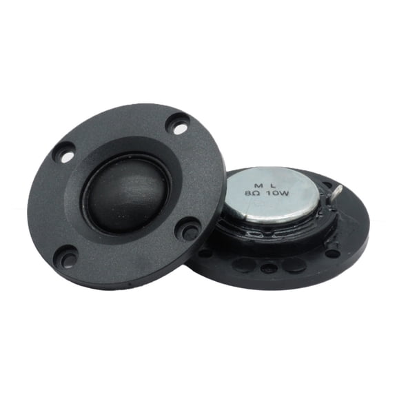 2Pcs Round Speaker Tweeter Speakers Silk Membrane HIFI Music DIY Bluetooth Hifi Loudspeaker