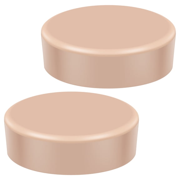 2Pcs Round Stool Seat Covers PU Stool Chair Covers Waterproof Elasticated Round Stool Seat Covers Easy to Install Use Stool Chair Covers Easy to Clean Round Stool Seat Covers for Home