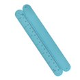 thumbnail image 1 of 2Pcs Ruler Slap Bracelets Ruler Snap Bracelets, Rainbow Silicone Slap Bracelets, Silicone Slap Bracelet Slap Wristbands with Scale for Adults and Teens Party Favor School Prize Gift, 2pcs, no T1U7, 1 of 8