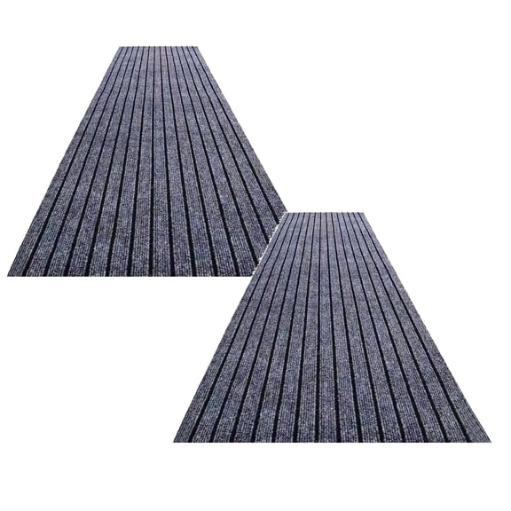 2Pcs Runner Rug For Hallway Washable Kitchen Rug Solid Color Entryway Floor Mat Carpet