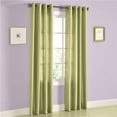thumbnail image 1 of 2Pcs. SEMI-Sheer Window Panel curtains SOLID GROMMET PLAIN STYLE DRAPES MIRA, 1 of 2