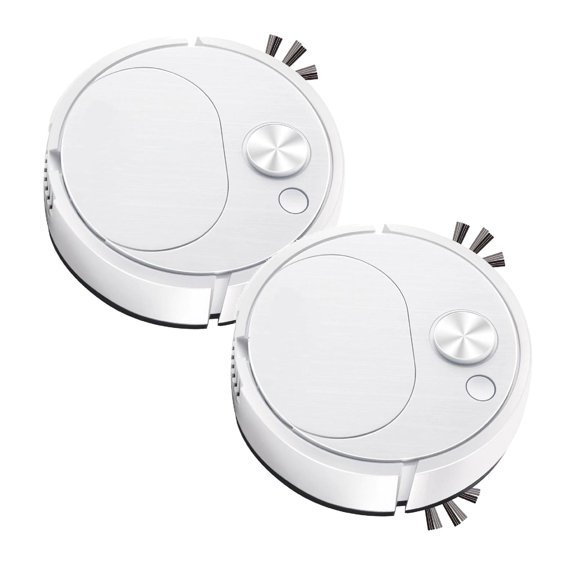 2Pcs Sale Countdown! Smart Sweeping Robot Sweeping And Mopping Rechargeable Cleaning Machine Mini Vacuum Cleaner Sweeping Robot Practical Home Decor