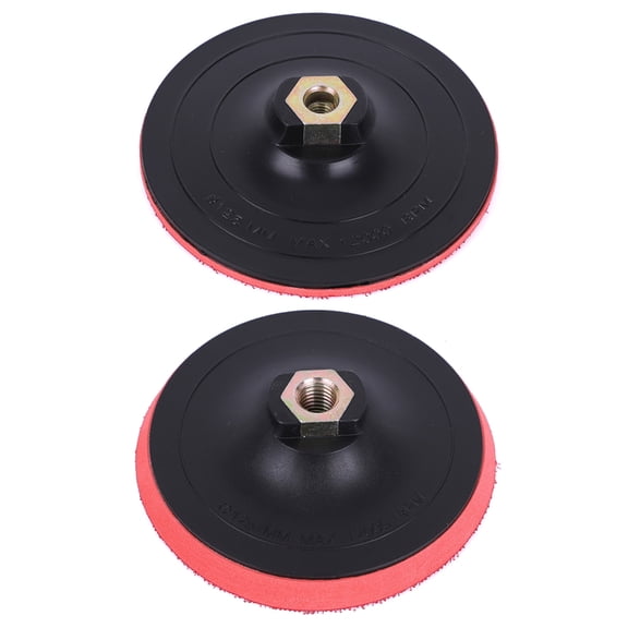 2Pcs Sanding Disc Backing Pad 125mm Sandpaper Adhesive Plate Abrasive Disks For Power Sanders Polisher Grinding