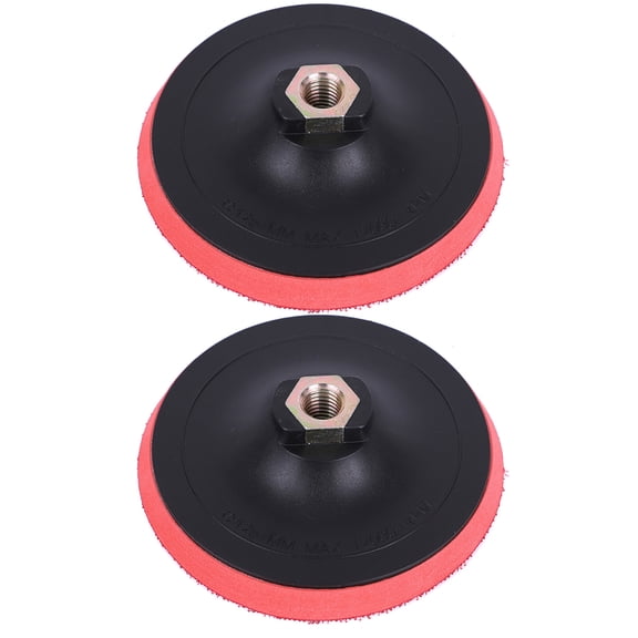 2Pcs Sanding Disc Backing Pad 125mm Sandpaper Adhesive Plate Abrasive Disks For Power Sanders Polisher Grinding