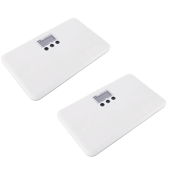 2Pcs Scale 0.66Pound To 330 Pound Capacity Accurate Digital Scale For Toddlers And Babies Electronic Pet Scale(No Battery) Measuring Tools
