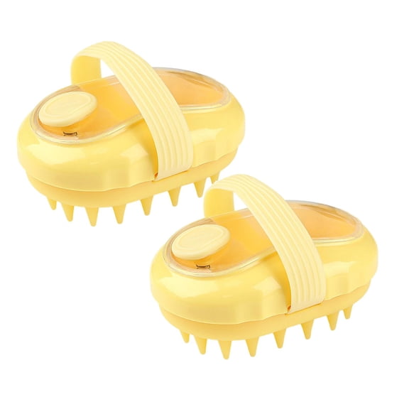 2Pcs Scalp Cleansing Brush Scalp Massager Shower Head Cleansing Brush Dandruff Scalp Scrub Wet Or Dry Shampoo Brush Scalp Care Tool For All Hair Types Bathroom Products