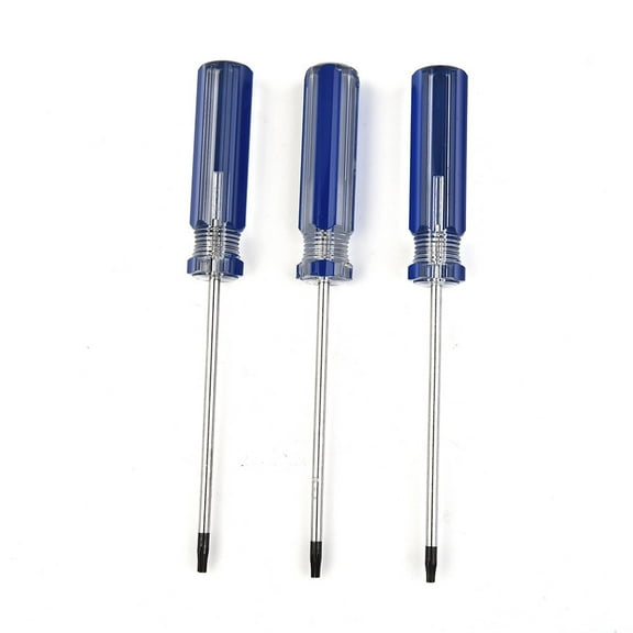 2Pcs Screw Driver Torx T8 & T9 & T10 Security Screwdriver For X-Box-360/ Ps3 Tamperproof Hole Repairing Opening 2Pcs T8 Fangkenuo