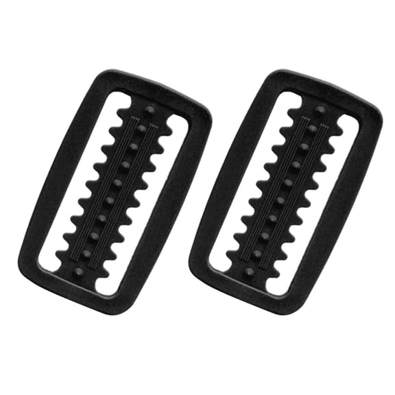 2Pcs Scubas Diving Weight Belt Webbing Keeper Retainer AntiLost Slide Buckles Stoppers Slider for Underwater Diving