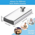 thumbnail image 1 of 2Pcs Seam Guide for Sewing Machine,Metal Sewing Strait-Edge Guide,Multifunctional Ruler, Hemmer Guide,Seam Guide,Hem Guide for Walking Foot Sewing Machine,Sewing Supplies Accessories(Silver), 1 of 6