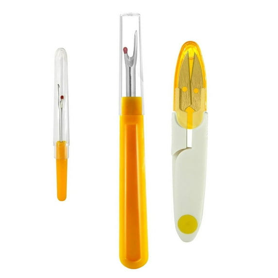 2Pcs Seam Ripper and Thread Remover Kit, Sharp Sewing Seam Thread Remover Stitch