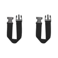 thumbnail image 1 of 2Pcs Seat Belt Extender,Bag Extender, Fanny Pack Extender Strap, Extender Strap, 13.77" x 1" Belt Bag Waist Bag Extension Strap for Pouch, Backpack, Black, 1 of 9