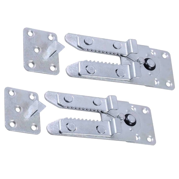 2Pcs Sectional Couch Connector Sofa Joint Clips Providing Simple Setup Without Tool and Child Safe Features