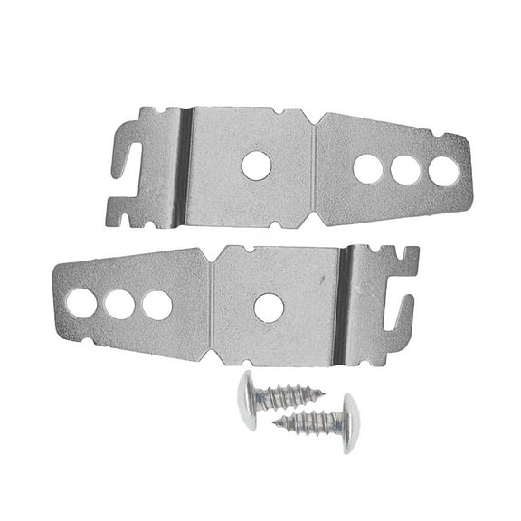 2Pcs Secure Mounting Bracket for Dishwasher Ensures Stability and Long-term Use