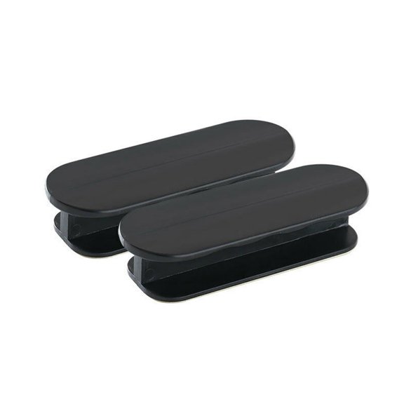 2Pcs Self Adhesive Handles Sliding Door Pulls Plastic Window Handle Kitchen Cupboard Drawer Knobs Cabinet Furniture Handles