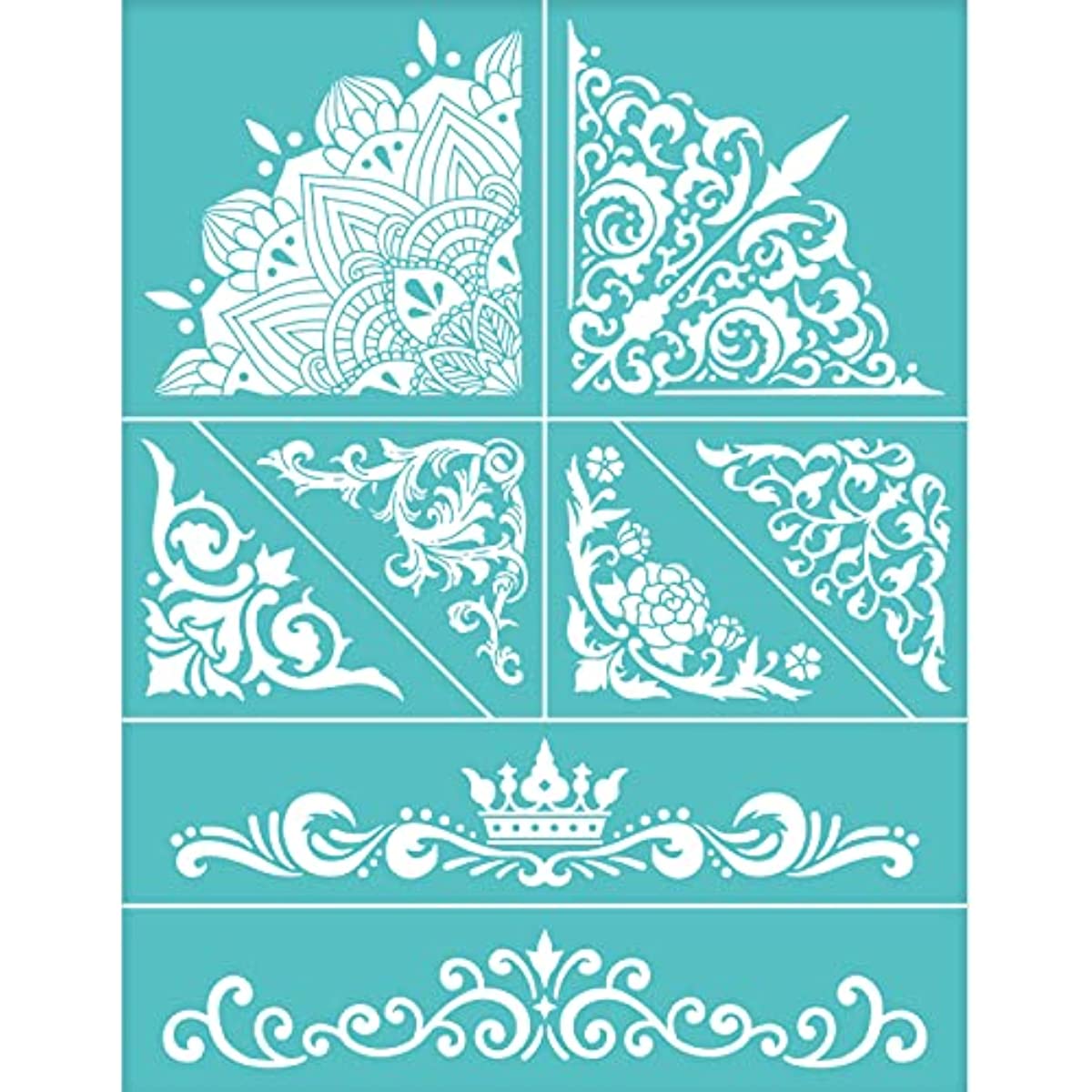 Border Motif I. Stencil - Bordure - Reusable Stencil Store