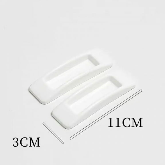 2Pcs Self Adhesive Sliding Door Handles for Doors Glass Window Cabinet Drawer Wardrobe Handle Push-pull Home Supplies