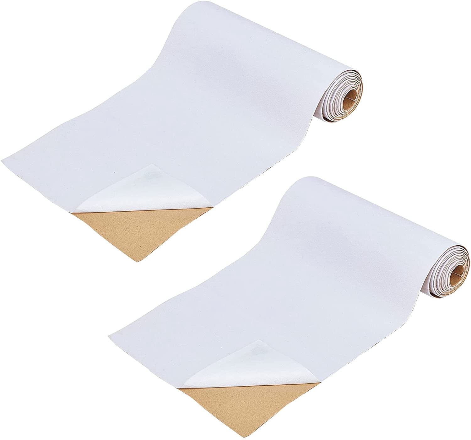 2Pcs Self Adhesive Velvet Flocking Liner Durable Fabric Water Resistant ...