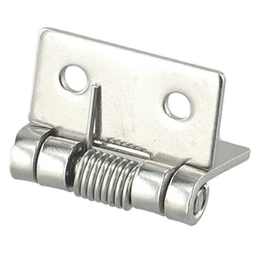 2Pcs Self Closing Stainless Steel Spring Door Hinge Hardware 1/1.5/2/2.5/3/4Inch