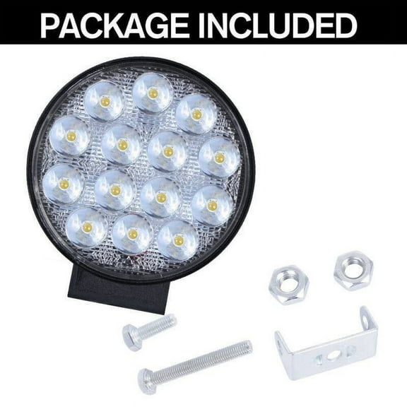 2Pcs Set 140W Led Work Light Spot Lamp Offroad Truck Tractor Boat Suv Ute 12-24V Fangkenuo