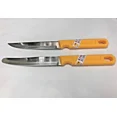thumbnail image 1 of 2Pcs Set / #511+ #512 Kiwi Thai Chef Knife Cook Knives Plastic Handle Blade, 1 of 3