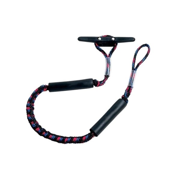 2Pcs Set Bungee Dock Line Mooring Rope Dock Extendable Or Secure Docking Of Canoes Power Boats Accessories ,Versatile