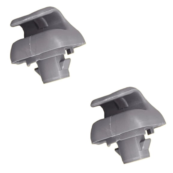 2Pcs/Set Car Grey Interior Sun Visor Clip Holder Bracket Fit For Nissan Qashqai J10 Juke 350Z For Infiniti FX45 FX35 G35 96409BC402