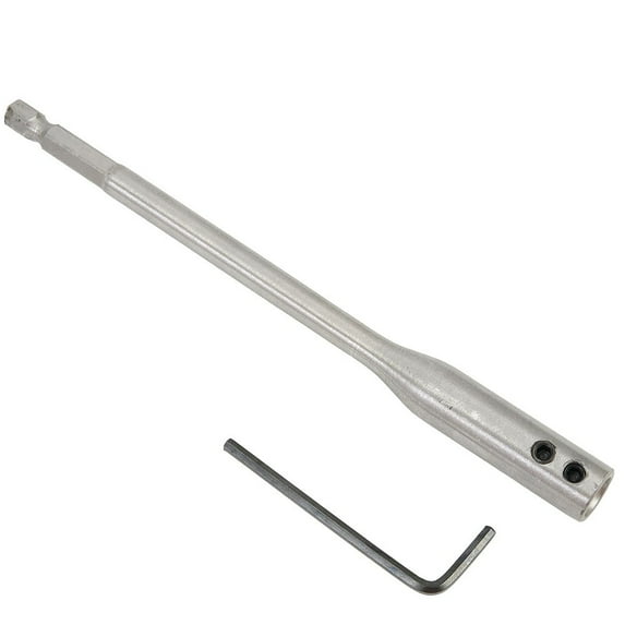 2Pcs/Set Drill Bit Extension Bar 150Mm 300Mm Hex Shank Extender Wrench Kit Tool 150Mm