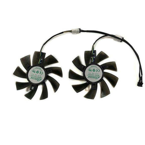 2Pcs/Set FDC10H12S9-C GA91S2U,GPU VGA Cooler,Graphics Cards Fan,For RTX 2060/2070 Replacement