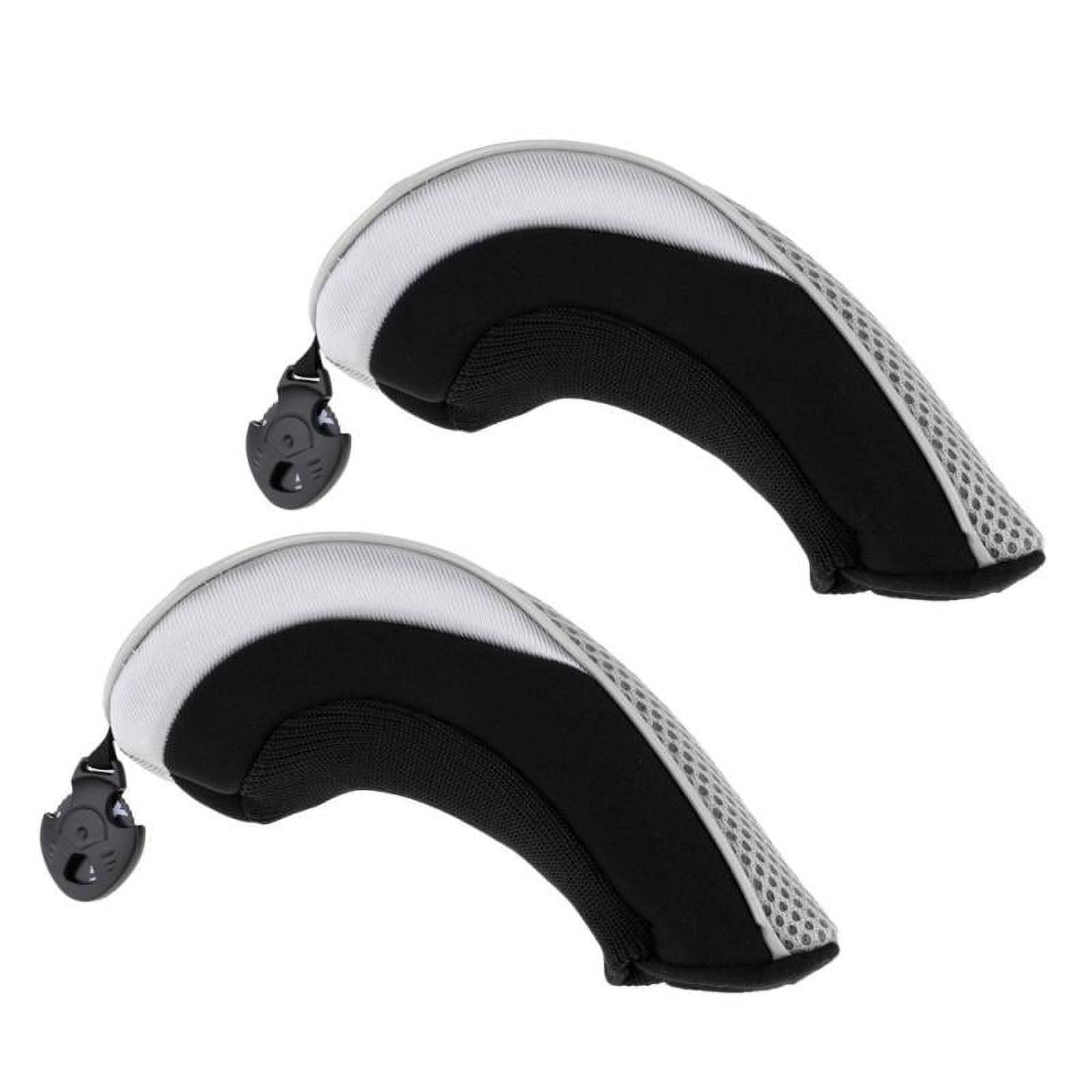 2Pcs/Set Hybrid Head Protective Cover Gray UT Club Headcover