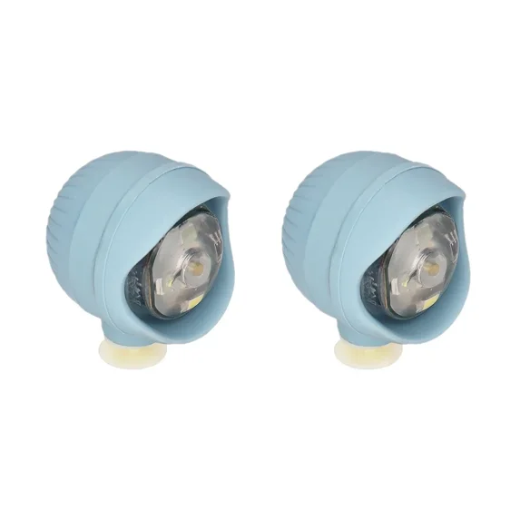 2Pcs/Set LED Shoe Light Charms DIY Rainbow Flashlight Shoe Decorations Accessories Decorations Sandal Decorate