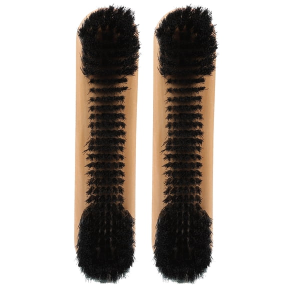 2Pcs/Set Pool Table Brush Billiard Cleaner Wooden Handle Pool Table Cleanning Accessories