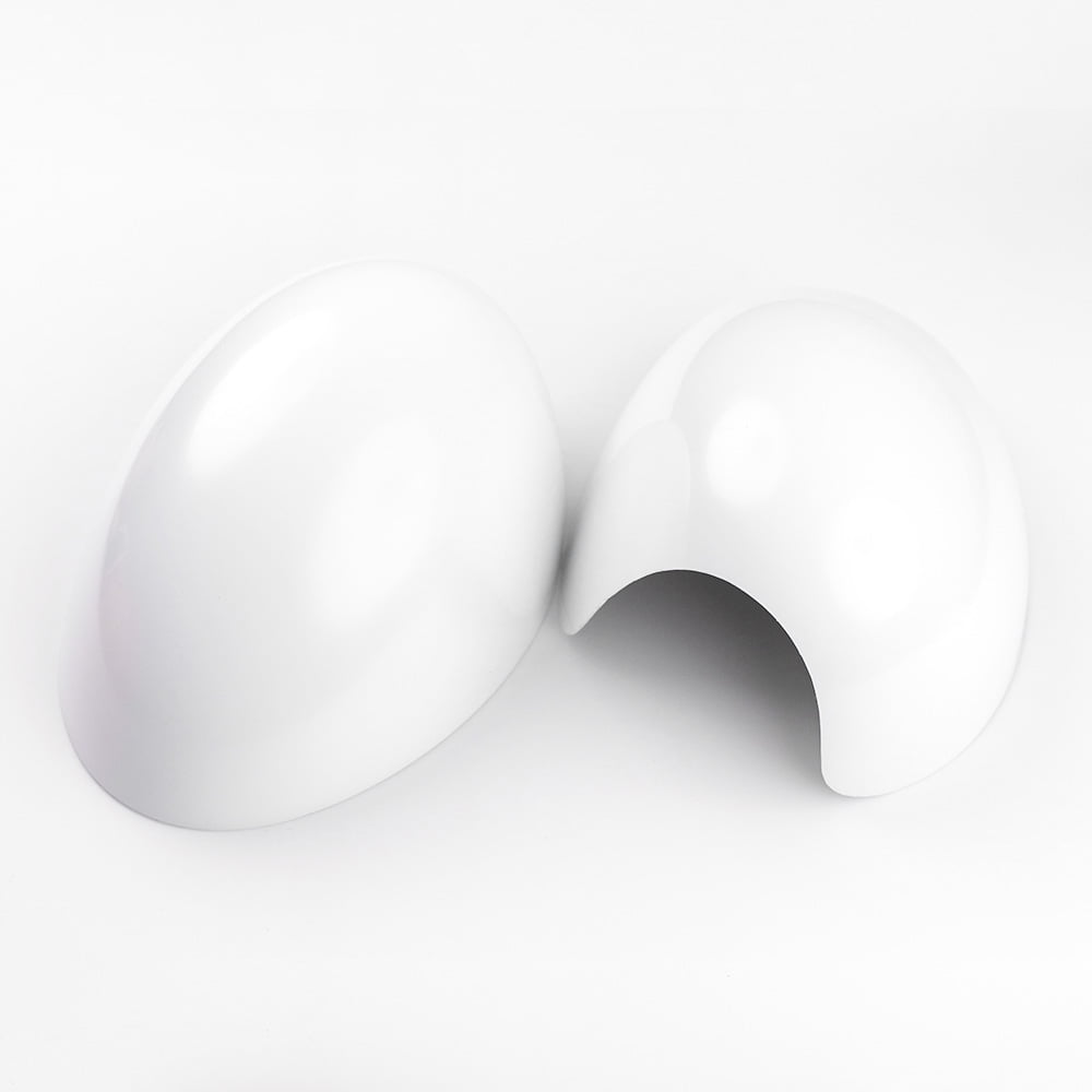 2Pcs/Set The Black Flag Rear View Mirror Covers Sticker For Mini Cooper