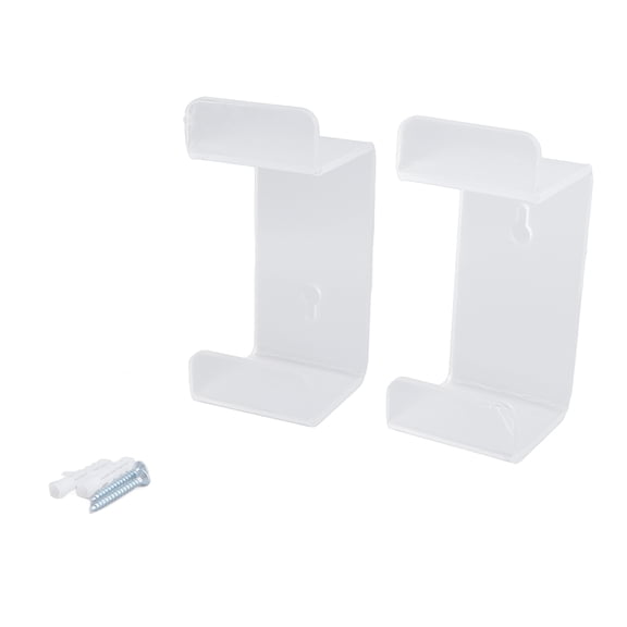2Pcs/Set Wall Mounted Game Controller Stand Music Headphone Gamepad Holder Rack for Home Living Room