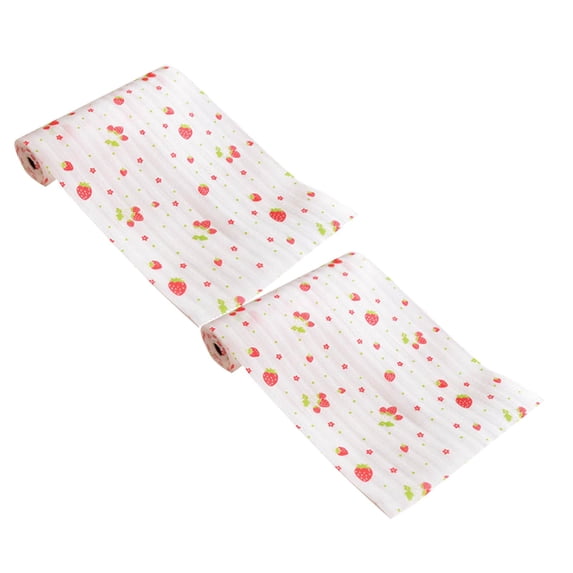 2Pcs Shelf Liner for Kitchen Cabinets Durable Cotton Material Easy-To-Cut Shelf Paper for Refrigerator, Cupboard, Dresser,118In(B) Happy 2026!