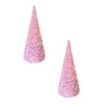 thumbnail image 1 of 2Pcs Shining Tabletop Christmas Trees, Glitter Cone Tree Centerpieces Decoration, Xmas Sequin Cone Tree Table Ornament For Ocean Wedding Birthday Party Christmas Decor ( 11.8In ), 1 of 5