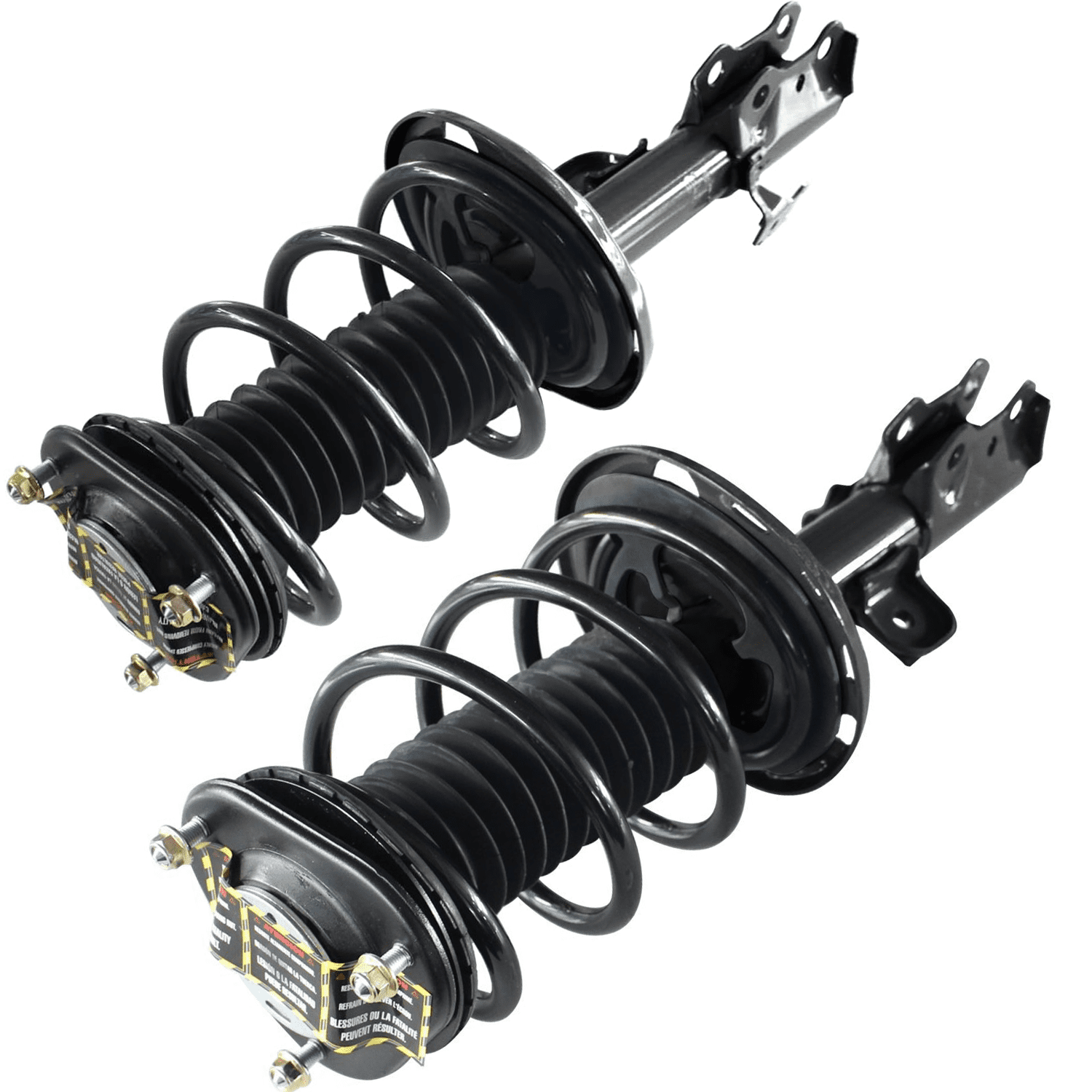 2Pcs Shocks Struts & Coil Spring Assembly Front for 2006-2012 Toyota ...