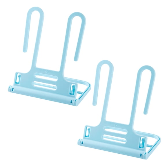 2Pcs Shoe Drying Racks Strong Load-Bearing Multipurpose Slipper Hangers Shoes Stand Save Space Organizer