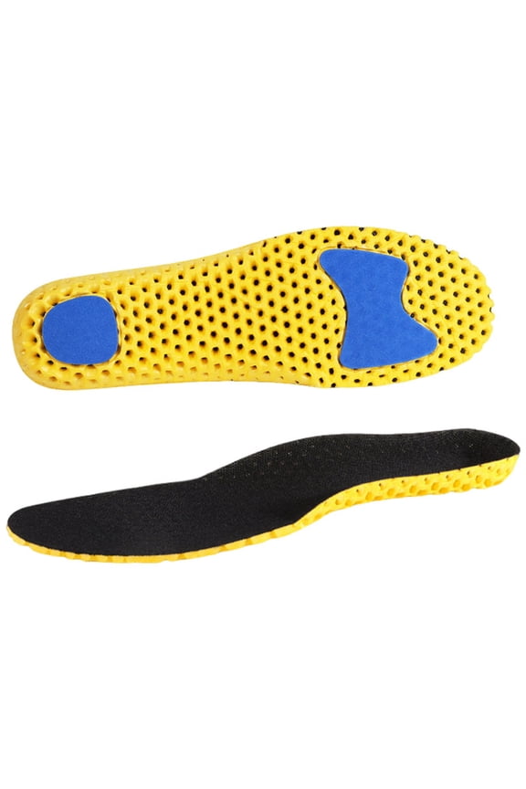 2Pcs Shoe Inner Insole for Walking Hiking Working Breathable Sport Shoe Insoles for Men and Women Running Shoes Pad