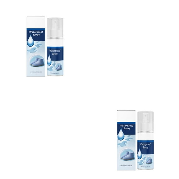 2Pcs Shoe Protector Spray, Suede Protector Spray, Rain & Stain for Shoes, Boots, , Purses, Suede, Leather, Canvas, Nubuck, Fabric, Nylon, 10.15Oz