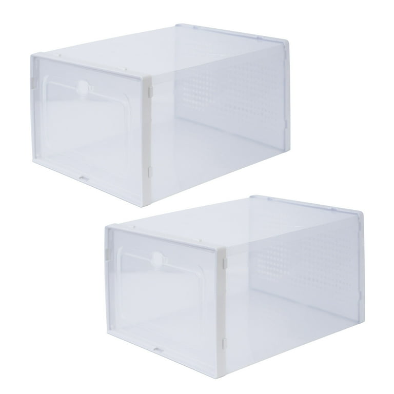 Breathable shoe storage boxes hotsell